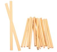 50 Pièces Tubes de Nidification de Rechange en Tige Naturelle | Matériau, Installation Facile, Adaptés aux Hôtels à Insectes, Habitats Pollinisateurs, Jardins et Cours
