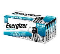 50 Piles Alcalines AAA / LR03 Energizer Max Plus