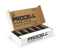 50 Piles Alcalines D / LR20 Duracell Procell Intense
