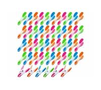 : 50 pinces à linge Soft Grip - 4 couleurs