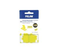 50 points de page translucides jaune Fluo