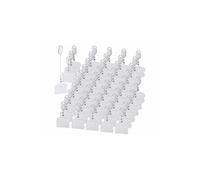 General Office 50 porte-badges avec clip de fixation et enrouleur - Blanc