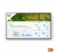 Sony Écran professionnel Bravia FW-50BZ30L 50" LCD rétro-éclairé LED 4K pour signalisation numérique