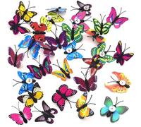 50 Punaises Papillon, Punaises Papillon Simulées, Punaises Décoratives Colorées, Punaises Pour Cartes, Punaises Créatives, Petites Punaises Pour Cartes