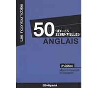 50 règles essentielles - Anglais