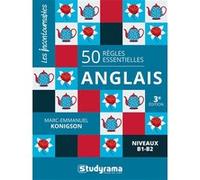 50 règles essentielles - anglais Marc-Emmanuel Konigson (Auteur)