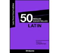 50 règles essentielles - Latin - Marjorie Champetier - Studyrama Eds - broché - Méthode de langue