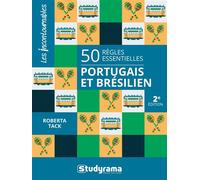 50 règles essentielles Portugais et brésilien - Roberta Tack - Studyrama Eds - Poche - Méthode de langue
