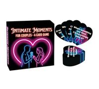 50 Romantic & Fun Dialogue Cards - Heart Shape Conversation Game For Couple | 50 Pieces | 50 Romantic & Fun Dialogue Cards - Heart Shape Conversation Set For Date Night, Party, Road Trip, Valentine's Day