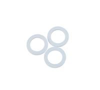 50 rondelles PTFE 15/16/18 mm de diamètre extérieur, joints de raccord sanitaire 1-2 mm d'épaisseur for manomètre(8.5x3x2mm)