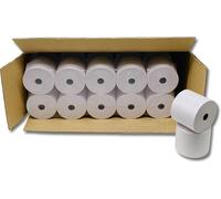 50 Rouleaux De Recharge Pour Calculatrices Et Caisses Enregistreuses À Impression Non Thermique Papier 1 Feuile Électrique Bobine Blanc 57 X 70 X 12 Mm Bobine Comptable 57X70 Afn7 60G[Z1466]