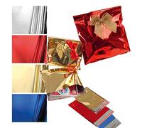 50 sachets cadeaux en PPL METAL brillant 25 x 40 + 5 cm or avec rabat adhésif PNP