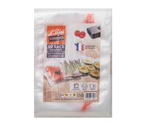 50 sacs sous vide 20x30 cm plastique 30.00x20.00 cm