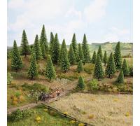 50 Sapins 5 à 14 cm de haut - NOCH 26821
