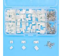 50 sets Kit in box 2p 3p 4 pin 2.54mm Pitch Terminal/Housing/Pin Header Connector Wire Connectors Adaptor XH2P Kits
