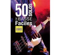 50 solos de basse faciles (Livre grand format avec enregistrements audios et vidéos à télécharger)