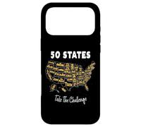 50 States Take The Challenge - Objet de Collection pour Homme et Femme Coque pour iPhone 17 Pro Max