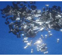 50 Strass Rectangle Cristal Hotfix Forme 3x7 mm à Repasser en Verre