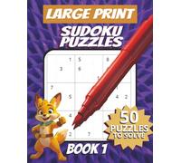 50 Sudoku Puzzles for Adults Seniors Young Adults and Teens - Large Font Book 1: Large Print, Easy-to-Read Format, Improve memory, focus, and problem-solving skills, Travel Game Gift
