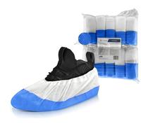 50 Surchaussures jetables ultra résistantes OneProtek - Avec semelle épaisse, imperméable et antidérapante - Couvre chaussure indéchirable