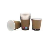 50 tasses à café en carton