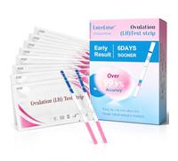 50 tests d'ovulation pour la détermination de l'ovulation, test d'ovulation pour la planification familiale, résultats rapides, test de fertilité pour femmes, facile à utiliser