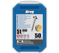 50 Vis à trous de poche 51 mm Revêtu de Zinc Maxi-Loc, Filetage épai - - SML-C2-50
