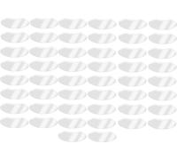 50 visières faciales jetables, visières de douche protectrices transparentes pour l'eye-liner, les sourcils, le tatouage, l'extension de cils, la laque