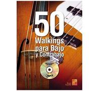 50 Walkings Para Bajo Y Contrabajo / Recueil+Cd