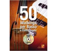50 Walkings Per Basso E Contrabbasso / Recueil+Cd