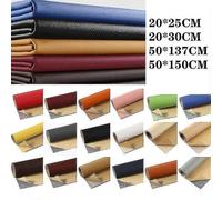 (50 X 137 Cm - Marron) Patch De Réparation En Cuir Autocollant De Haute Qualité Pour Canapé, Siège De Voiture, Chaise