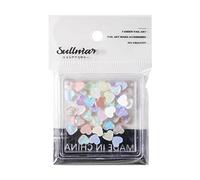 50 x / boîte étoile ongles amour coeur ongles losange art manucure fournitures art décorations