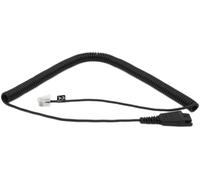 50 x câbles spiralés Jabra GN Netcom pour casque 0,5 - 2 mètres QD vers RJ10 ...