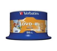 Verbatim 43533 DVD vierge 4,7 Go DVD-R 50 pièce(s)