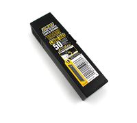 50 x lames de rechange Olfa Excel Black LBB 18 mm lames couteau de coupe emba...