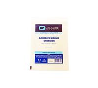 50 x QUALICARE 10CM x 8CM PREMIUM STÉRILE PREMIERS SECOURS ADHÉSIF BOBINÉES COUPE TISSU GRAND PLÂTRE PANSEMENTS
