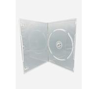 50 x simple slim DVD/CD/Blu-Ray tranche 7 mm Transparent marque - Dragon Trading®