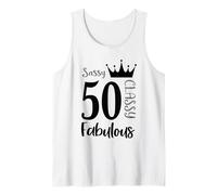 50 Year Old Fabulous - Sassy Classy 50th Birthday Women Débardeur