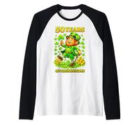 50 Years of Shenanigans St Patrick’s Day Leprechaun Birthday Manche Raglan