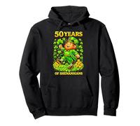 50 Years of Shenanigans St Patrick’s Day Leprechaun Birthday Sweat à Capuche