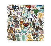 50 Zelda: Tears of the Kingdom Graffiti Stickers for Decorating Guitars, Notebooks, and Suitcases (DIY Waterproof)