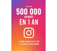 500 000 abonnés en 1 an - Le guide complet de ce que j'ai appris sur Instagram