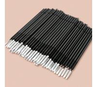 500/400/200/100 pièces Set Blanc, Noir, Rose et Violet Micro-brosses flexibles, Baguettes applicatrices micro jetables pour extension de cils, nettoyage de colle à cils, sourcils, ombre à paupières, b