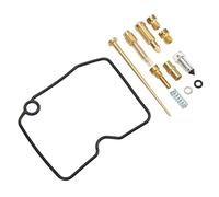 500 4x4 Auto 2005-2007 Kit de Réparation du Carburateur Kit de Reconstruction de Carburant en Carburant, avec Joints, Joints Toriques, Vanne à Flotteur et Jets pour le