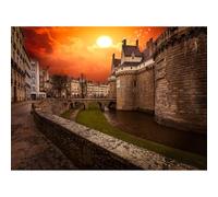 500(52x38cm) pièces de Puzzles pour Adultes, Le Puzzle du château du duc de Bretagne, France, Jouets de Jeu pour Enfants et Souvenirs de Voyage