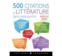 500 citations de français dans votre poche – Larousse