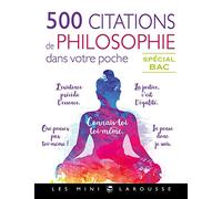 500 citations de philo dans votre poche