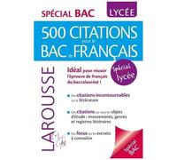 500 Citations Pour Le Bac De Français
