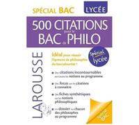 500 Citations Pour Le Bac De Philo - Spécial Lycée