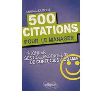 500 citations pour le manager